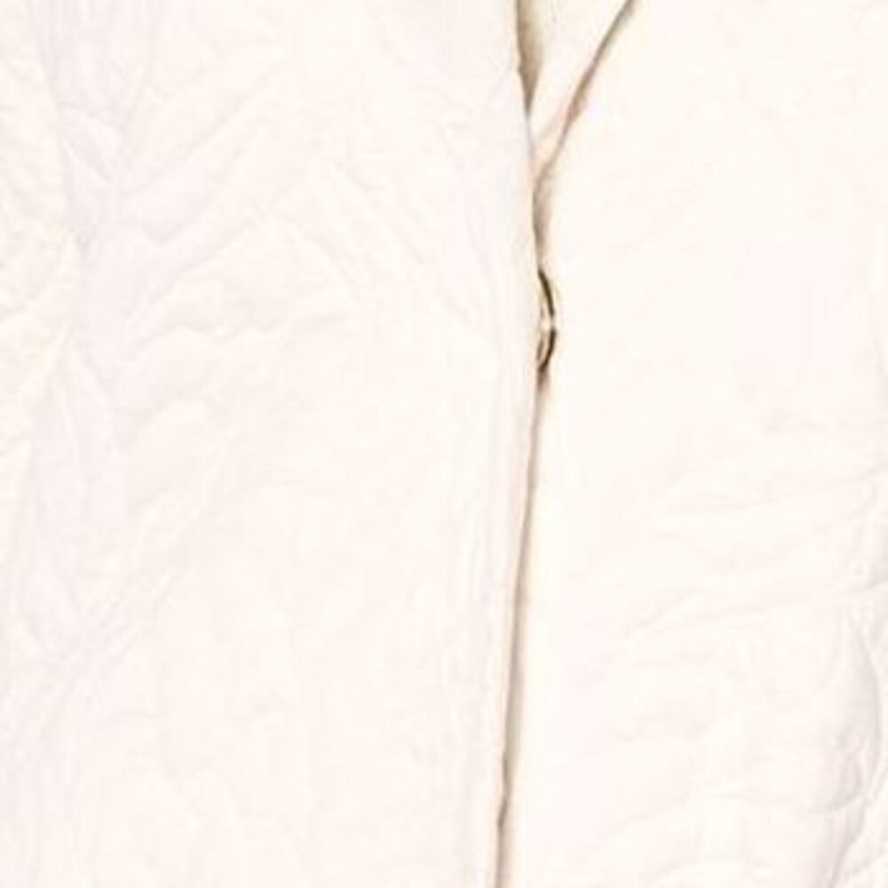 Susan Graver Women's Petite Jacket PXL Quilted Knit Notch Collar White A626993 - Picture 2 of 4
